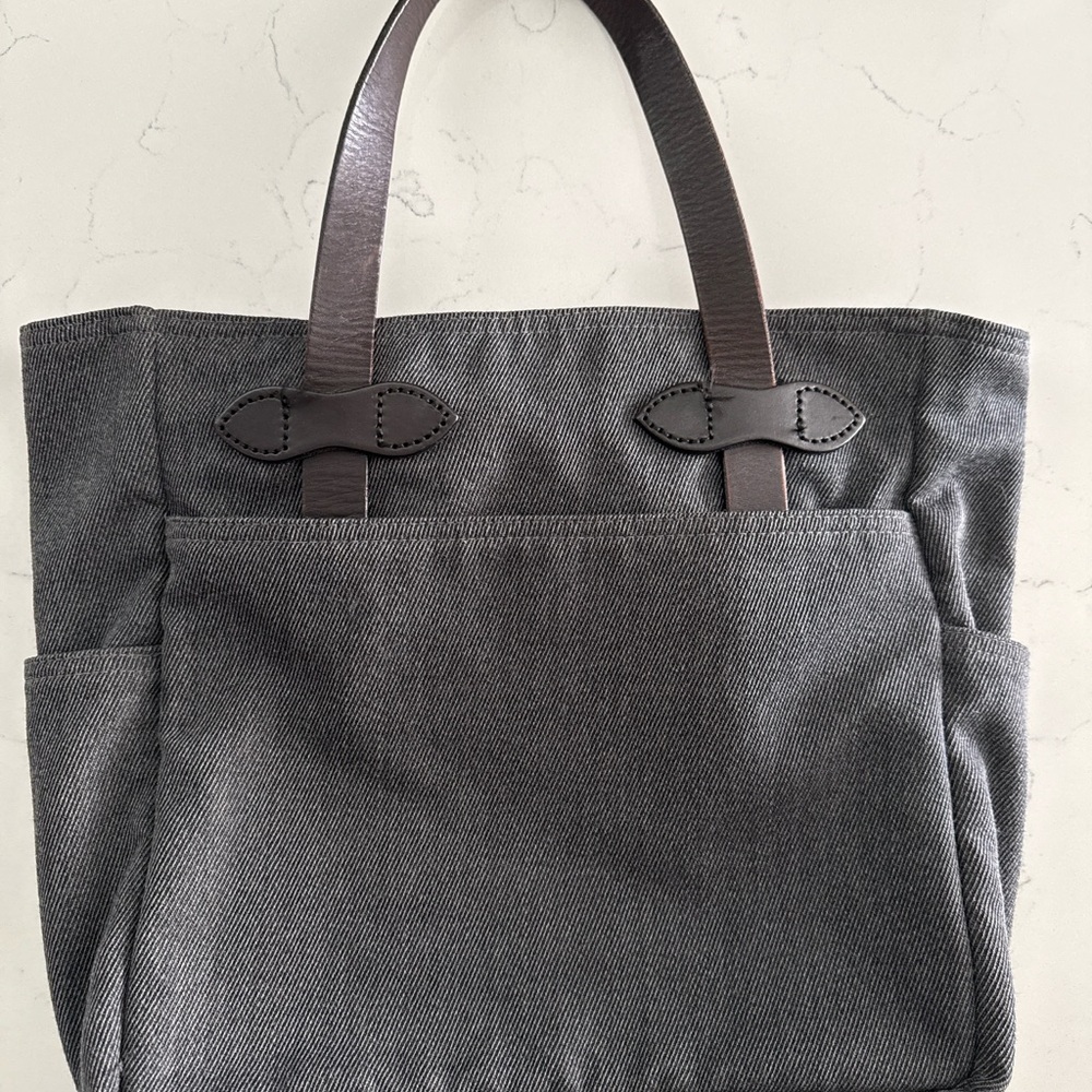 Stylish Gray Tote Bag for Men
